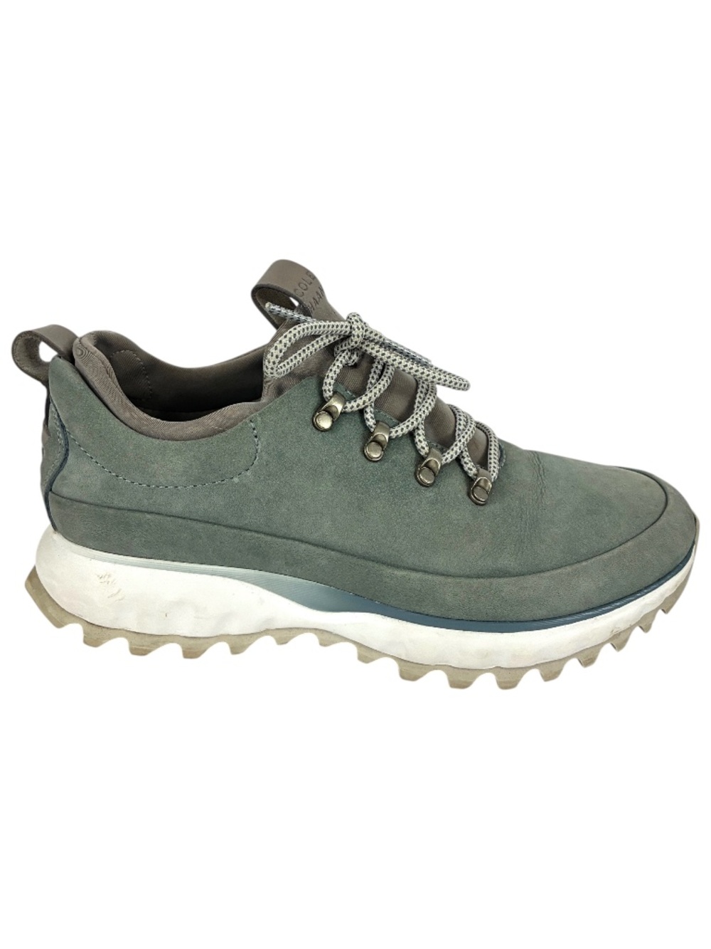 Cole Haan Zerogrand Explore All-Terrain Oxford Sneakers 4.5 Sage Green Nubuck